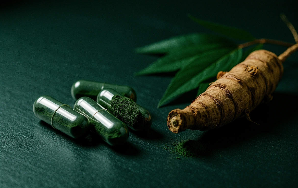 Natural capsules for strength and vitality